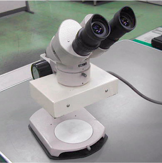 外観検査用顕微鏡(×20)