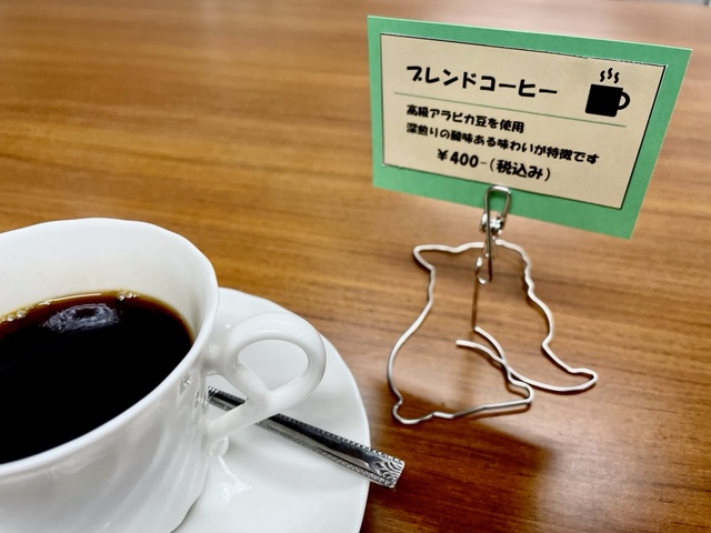 カフェに設置するメモクリップスタンド