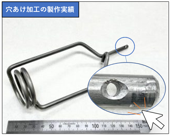 穴あけ加工バナー